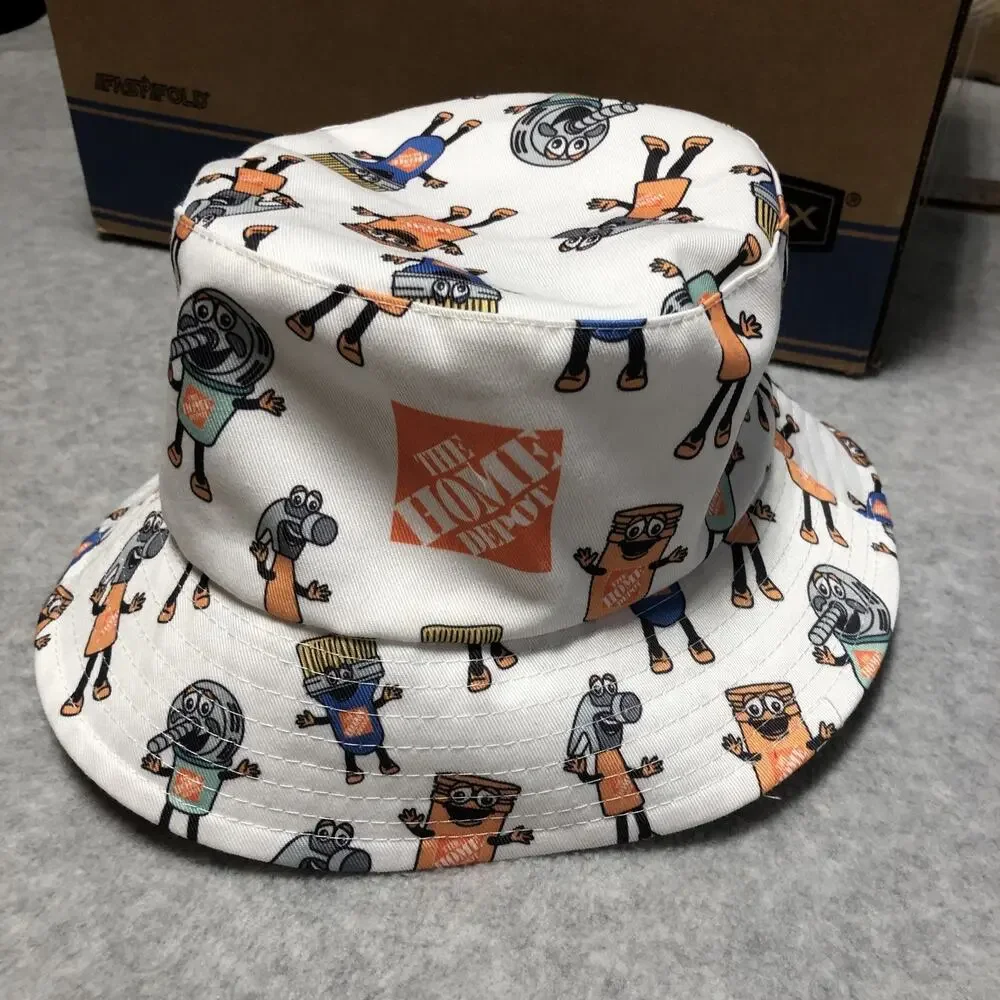2025 MLB Atlanta Braves Home Depot Tool Race Bucket Hat Limited Edition Adult Sz